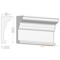 Карниз, молдинг из гипса т-205