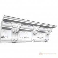 Карниз из гипса к-87 h110х100 мм