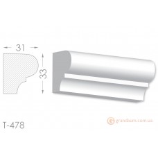 Тяга, гипсовый молдинг т-478