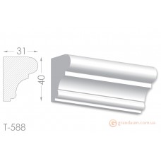 Тяга, гипсовый молдинг т-588