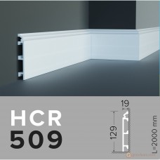 Напольный плинтус с гладким профилем Grand decor HCR 509 (2,00м)