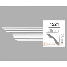 Карниз с гладким профилем Home Decor 1221 (2,44м)
