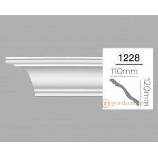 Карниз с гладким профилем Home Decor 1228 (2,44м)