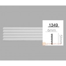 Молдинг с гладким профилем Home Decor 1349 (2,00м)