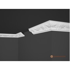 Потолочный плинтус с орнаментом, багет Marbet B4 46*46MM