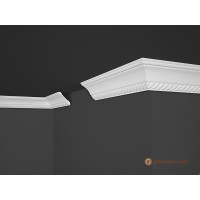 Потолочный плинтус с орнаментом, багет Marbet B7 53*53MM