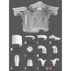 Базы и капители Modus decor КЛ 017.09