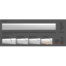 Молдинг с орнаментом Modus decor М 025.30