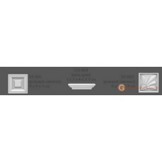 Декоративное обрамление, для дверных проемов Modus decor ОА 004