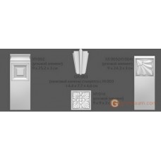 Угловые элементы и вставки Modus decor УЛ 002