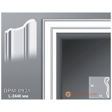 Молдинг с гладким профилем Perimeter DPM-0931 
