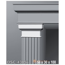 Декоративное обрамление Perimeter DSC-4305A капитель 
