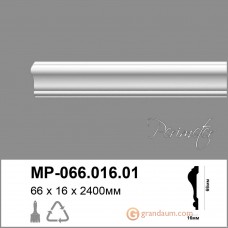 Лепнина Perimeter DP молдинг с гладким профилем MP-066.016.01 240см