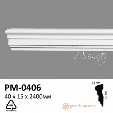 Молдинг с гладким профилем Perimeter PM-0406 