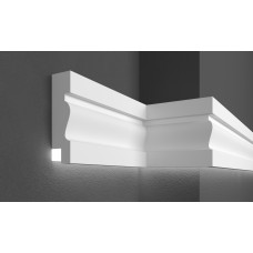 Молдинг фасадный для скрытого освещения Prestige decor MC 304LED (2.00м)