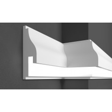 Молдинг фасадный для скрытого освещения Prestige decor MC 306LED (2.00м)