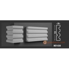 Молдинг фасадный Fastrock МЛ-030 30*150 MM