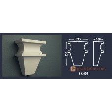 Замок фасадный Fastrock ЗК-005 245*250 ММ
