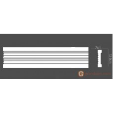 Молдинг с гладким профилем Солид AD357