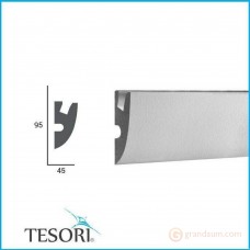 Карниз для скрытого освещения Tesori KD304 (1.15м)