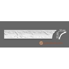 Потолочный плинтус, багет Villa Deco 50 G 50*50MM