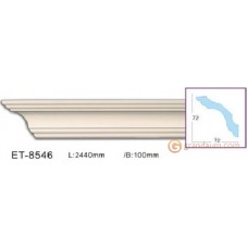 Карниз с гладким профилем Vip decor ET-8546