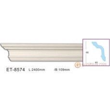 Карниз с гладким профилем Vip decor ET-8574