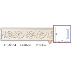 Молдинг с орнаментом Vip decor ET-8654 (VT-654)