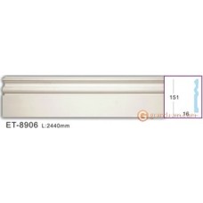 Напольный плинтус гибкий Vip decor ET-8906Q (VT-906Q)